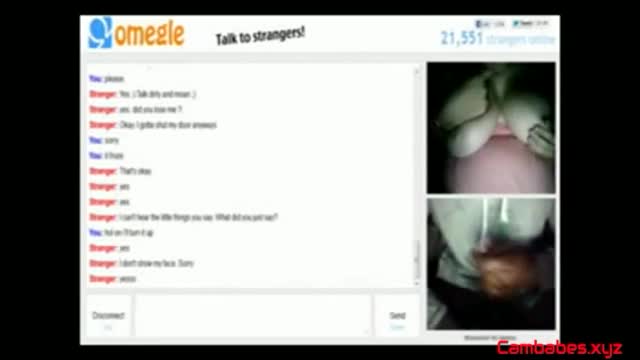 Cumshots for babe with huge tits on omegle